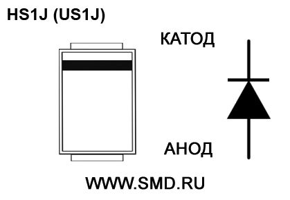 Цоколевка HS1J (US1J)